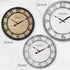 Presentime & Co 10" Farmhouse Series Wall Clock, Cottage Style, Vintage Design, Oil Rubbed Bronze...