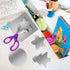 4 Pieces Flexible Cut to Size Mirror Sheet 6" x 9", Self Adhesive Non Glass Mirror Stickers PETG Plastic Mirror...