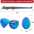 3D Printed Dragon Egg Toy 12" Crystal Articulated Dragon with Eyes Decor Collectible...