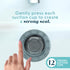 SlipX Solutions Bottomless Bath Overflow Drain Cover for Tub, Adds Inches of Water to Bathtub for a Warmer Deeper Bath, Spa Accessories, Drain Blo...