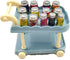 50Pcs Miniature Drink Bottles Adults Dollhouse Soda Pop Cans Pretend Play Kitchen or Supermaket Game Party Accessories Toys for Boys and Girls Kit...