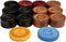 Professional Carrom Board Game International Champion Wooden 8mm Coins, Set of 24 Coins with 2 Striker Included...