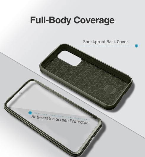 SURITCH for Samsung Galaxy A54 5G Phone Case, Full Body Shockproof Protective Military Grade Rugged Dual Layer Case with Built in Screen Protector...