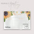 Sunflower Yellow Floral Recipe Cards from Dashleigh, 48 Cards, 4x6 inches, The Gift Collection, Water-Resistant and Double-Sided (Yellow Sunflower...