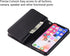 EYZUTAK Wallet Case for iPhone Xs iPhone X,Magnetic Handbag Zipper Pocket PU Leather Flip with 9 Card Slots and Wrist Strap Folio TPU Inner Stand ...