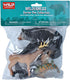 Wild Republic Skunk, Black Bear, Deer, Coyote, Salamander, Kids Gifts, Educational Toys, Wilderness Polybag, 5-Pieces , Wilderness Series 1...