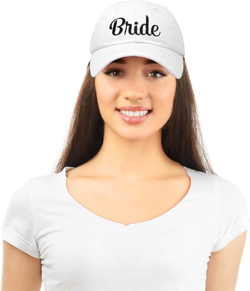 DALIX Bride Groom Dad Hats Baseball Caps Newlywed Wedding Party Gift...