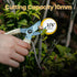 Goture Garden Shears 1Pc, Pruning Shears for Gardening, SK5 Garden Shears Pruning, Beige Garden Scissors Tools...
