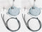 2PCS TYC-40 AC 12V 50/60Hz Synchronous Motor 5RPM CW/CCW 2-3W for LED Decoration Christmas Ornament (Shaft Length 33mm)...