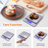 Gram Scale,Capacity 3000g Accuracy 0.1g Mini Food Scales Digital Weight Grams and Oz,Small Kitchen Scale High Precision for Espresso,Baking,Jewelr...