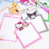 6 Pcs Kawaii Sticky Notes Kiity Cute Cartoon Self-Stick Note Pads Kawaii Stationary 3.75x2.75 inches 180 Sheets Melody Office School Supplies Cat ...