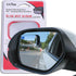 LivTee Blind Spot Mirror, Rectangle Shaped HD Glass Frameless Convex Rear View Mirror with wide angle Adjustable Stick for Cars SUV and Trucks, Pa...