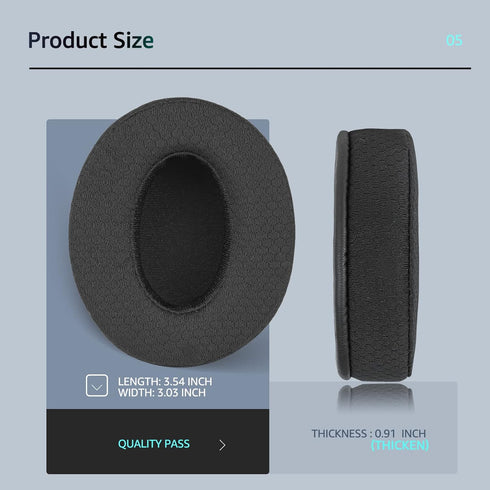 Specialized Replacement Ear Pads for Sennheiser Headphones, Fits HD4.50BT/ HD4.50/ HD4.50BTNC/ HD458BT/ HD450/ HD450BT, Headset Ear Cushion with S...