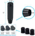 5" Gear Stick Shifter, Alloy Cover with Leather Car Shifting Lever Shift Knob Fit Most Automatic Manual Transmissions, Black...