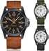 CdyBox 3 Pack Women Nylon Strap Watches Men's Calendar Sport Quartz Wristwatch Military Watch Wholesale...
