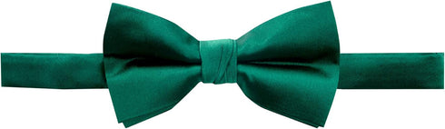 Spring Notion Men's Solid Color Satin Microfiber Bow Tie and Hankerchief Set...