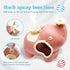 Elephant Blowing Ball Walking Car Toys with Music Light Baby Crawling Toys Tummy Time Interactive Toddler Infant Toy Automatically Avoid Obstacles...