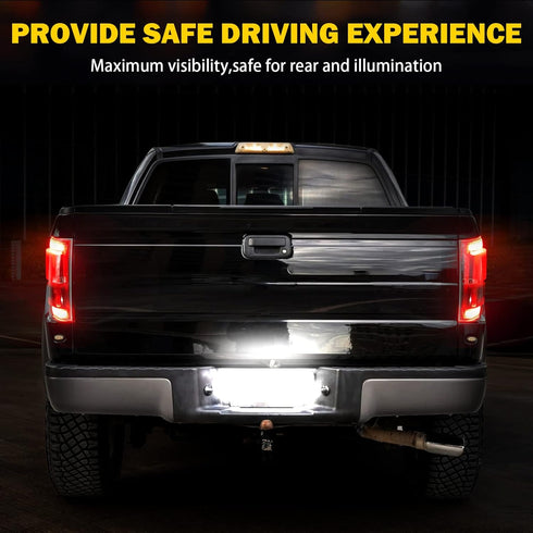 LED License Plate Light Tag Lights Assembly Compatible with Ford F150 F250 F350 F450 F550 Superduty Ranger Explorer Bronco Excursion Expedition,60...