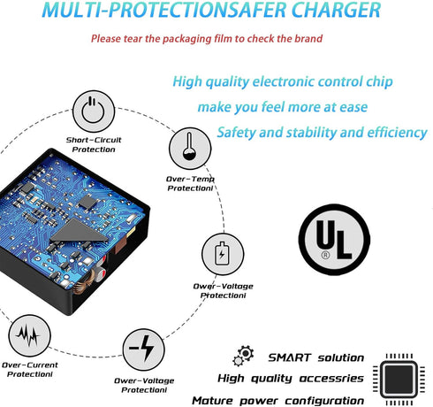 45W AC Charger Fit for Asus Vivobook 14 15 17 F415 F510U F512J ZenBook UX330 UX330U UX360 UX360C UX305 Chromebook C202 C300 ADP-45BW A Laptop Powe...