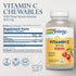 SOLARAY Chewable Vitamin C 500 mg, Natural Cherry Flavor with Natural Sweeteners, Antioxidant and Immune Support Supplement with Whole Food Base, ...