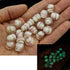 Artsy Crafts 20 Pcs Assorted Glow in The Dark Firefly Beads 12mm European Lampwork Luminous Glass Beads for Jewelry Making Charm Bracelet Necklace...