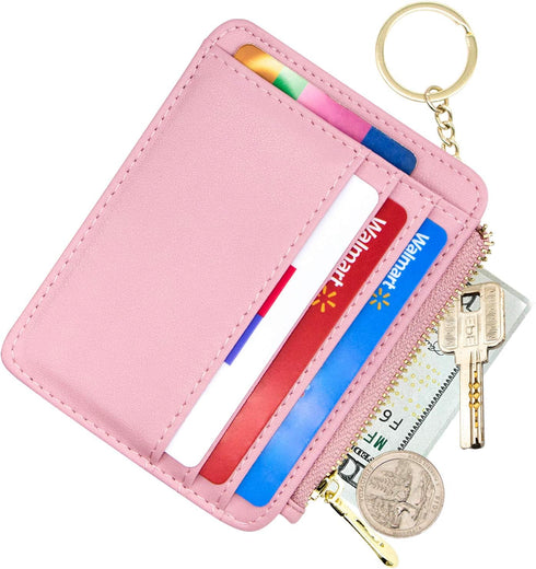 Padike Wallet for Women, Slim Credit Card Holder, Compact Size Minimalist Wallet (Z-Pink)...
