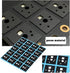 120pcs Keyboard Shaft Pads Mechanical Keyboard Shaft Film 1.65 x 1.55cm Poron Keyboard Switch Pad Compatible with Cherry MX Compatible with Gatero...