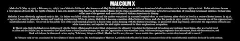 777 Tri-Seven Entertainment Malcolm X Poster Truth is On Side of The Oppressed, 24" x 18", Multicolor...