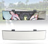 Rear View Mirror for Car,11.8" Convex Panoramic Wide Angel View Mirrors Extender,Chrome Tint Anti Glare,Universal Clip on Interior Rearview Mirror...