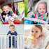 Chuya Toy Straps for Baby 3 Pcs,Silicone Baby Pacifier Holder, Baby Toy Strap Applies to Car Seat Toy,Teether?Teething Toy,High Chair Baby Toy, St...
