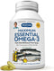 ANDREW LESSMAN Maximum Essential Omega-3 Mint - 30 Softgels - Ultra-Pure, High Potency Omega-3 Oils. High DHA, No Stomach Upset, No Contaminants, ...
