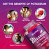 Potassium Citrate 1000mg Gummies, Potassium Supplement for Adults Women & Men, Support Leg Cramps & Muscle Health, 60 Chewables...