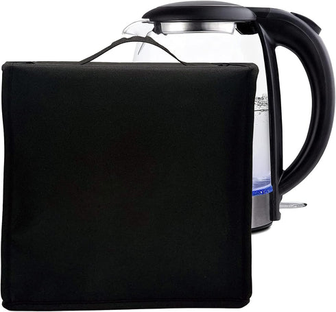 Wanty Water-Resistant Waterproof Dust-Proof Nylon Fabric Dust Cover Case Protection for Electric Glass and Steel Hot Tea Water Kettle, 15L / 1.7L...