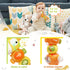 Baby Montessori Sensory Teething Toys for 3-6 6-12 Months, Food Grade Baby Teether, Newborn Infant Rattle Toys, Baby Shower Gifts, Learning Educat...