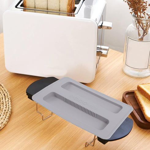 HEMOTON 2 Slice Toaster Lid Silicone Toaster Lid 2 Slice Toaster Appliance Top Cover Toaster Cover Bread Maker Cover Bread Machine Cover Sandwich ...