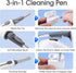 Premium Memory Foam Replacement Ear Tips for AirPods Pro & AirPods Pro 2nd Generation with Cleaning Kit, Anti-Slip Eartips and 3 in 1 Cleaner Pen ...
