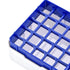 uxcell Centrifuge Tube Freezer Storage Box 25 Places Waterproof Polypropylene Cryogenic Holder Rack for 1.8/2ml Microcentrifuge Tubes Vials Sample...