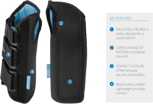 Form Fit Wrist Brace Size: Medium, Side: Right, Style: 8"...