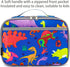 FlowFly Kids Lunch box Insulated Soft Bag Mini Cooler Back to School Thermal Meal Tote Kit for Girls, Boys, Dinosaur...