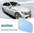 ACROPIX Car Passenger Right Side Mirror Rearview Mirror Glass Heated with Backing Plate for Mercedes-Benz C300 2010-2013...