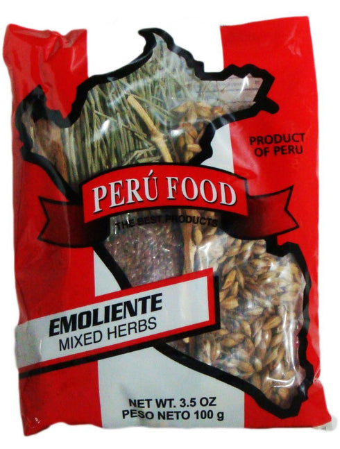 Peru Food - Emoliente - Mixed 100% Natural Herbs - 3.5 Oz - Used as a Traditional Drink...