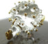 Puffer Miniature Hand Blown Glass Art Figurines Sea Animals Collectible Gift Home Décor (Clear Gold)...