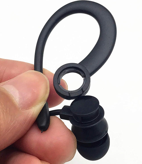 Single Side Earphone in-Ear Stereo to Mono Earbuds,3.5mm Plug Ear Hook Earpiece,Compatible Android Smartphones MP3 Players...