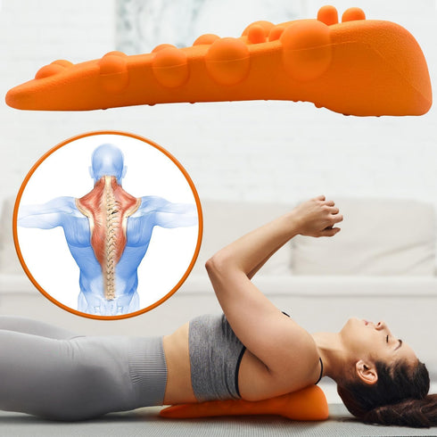 Trapezius Trigger Point Massager - Trapezius Massager -Relieve Upper Back Pain &Tension Headache- 14 Massaging Knobs for Pain Relief - Portable & ...