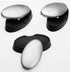 BIUWING Stainless Steel Soap, 3 pcs Stainless Steel Bar Soap, Metal Soap, Odor Removing Soap Bar with Soap Dish, Remove Odor of Onion, Garlic and ...