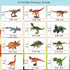 RUSON 12 Pcs Mini Dinosaur Animals Figures Toys, Realistic Dinosaur Playset Figurines Cake Topper Toy Set Christmas Birthday Easter Egg Gift Party...