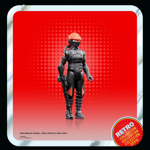 STAR WARS Retro Collection Fennec Shand, The Book of Boba Fett 3.75 Inch Collectible Action Figures, Ages 4 and Up...
