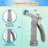 AUTOMAN Full Size Garden Hose Nozzle, High Pressure Pistol Grip Water Nozzle Sprayer with Threaded Front, Adjustable Spray Water Flow for Washing ...