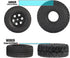Super Large Soft Sticky 1.0 Crawler Tires 68 * 26mm for 1/18 1/24 RC Crawler Car Axial SCX24 FMS FCX24 AX24 Upgrade Wheel...