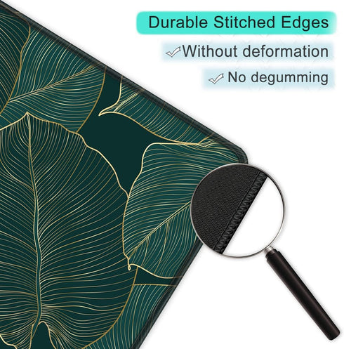 ITNRSIIET Mouse Pad with Non-Slip Rubber Base, Stitched Edge, Premium-Textured, Waterproof Gaming Mouse Pad for Wireless Mouse, Computers, Laptop,...